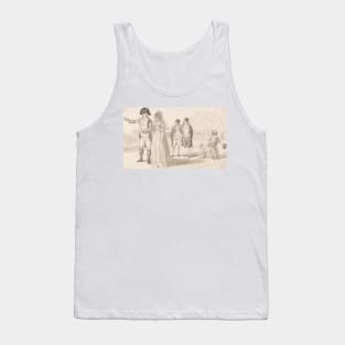 A Family in Hyde Park by Paul Sandby Tank Top